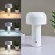 Table Lamp Portable Italian Mushroom Wireless Touch Rechargeable Night Lamp USB Desk Lamp Desktop Decoration Bedroom Night Light