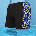 Men's Bathing Suit Board Shorts Swim Shorts Swim Trunks Print Letter Shark 3D Breathable Quick Dry Holiday Beach Swimming Pool Sexy Stretch 2 7 Low Waist Stretchy