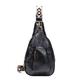 Stylish Geometric Strap Sling Bag Chest Bag Women's PU Leather Crossbody Chest Purse Daily Holiday Zipper Adjustable Large Capacity