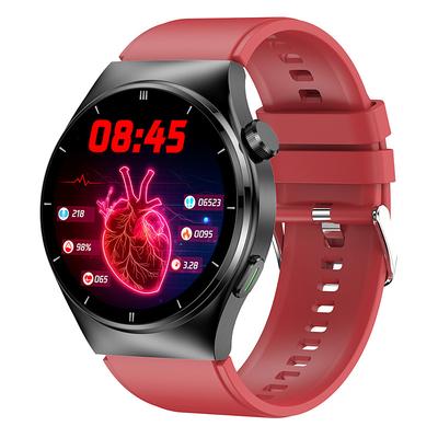 Imosi F320 Laser Physiotherapy Blood Glucose Smart Health Watch Fitness Running Watch Bluetooth Temperature Monitoring Pedometer Compatible with Android iOS Women Men IP67 Waterproof