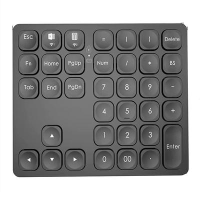 36keys BT Numeric Keypad Wireless Rechargeable Numpad Keyboard Ultra Thin Number Keyboard For IPad Laptop