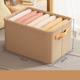 2pcs Clothing Storage Box Household Clothing Sorting Box Wardrobe Storage Box Leather Rectangular Large Thickened Miscellaneous Box Box