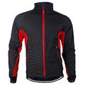 Nuckily Men's Cycling Jacket Winter Thermal Warm Windproof Breathable Reflective Strips Bike Jacket Windbreaker Mountain Bike MTB Road Bike Cycling City Bike Cycling Green Red Blue Bike Wear