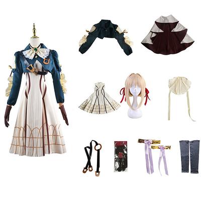 Inspired by Violet Evergarden Violet Evergarden Anime Cosplay Costumes Japanese Masquerade Cosplay Suits Cosplay Wigs More Accessories Wig Costume For Women's Girls'