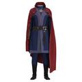 Doctor Strange Cosplay Cosplay Costume Outfits Men's Boys Movie Cosplay Cosplay Halloween Red Halloween Carnival Masquerade Leotard / Onesie Cloak