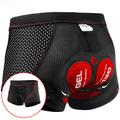 Men's Cycling Underwear Shorts Biker Shorts Cycling Underwear Bike Underwear Shorts Padded Shorts / Chamois Semi-Form Fit Mountain Bike MTB Road Bike Cycling Sports 3D Pad Cycling Breathable