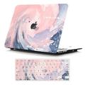 MacBook Case Compatible with Macbook Air Pro 13.3 14 16 inch Hard Plastic Marble