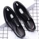 Men's Oxfords Dress Shoes Casual Classic Daily PU Black Brown Fall Spring