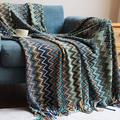 Boho Bed Plaid Blanket Geometry Aztec Baja Blankets Ethnic Sofa Cover Slipcover Decor Throw Wall Hanging Tapestry Rug Cobertor
