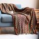 Boho Bed Plaid Blanket Geometry Aztec Baja Blankets Ethnic Sofa Cover Slipcover Decor Throw Wall Hanging Tapestry Rug Cobertor