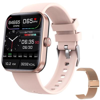 Smart Watch for Men - Full Touch Screen Sport Fitness Watch, IP67 Waterproof, Bluetooth Compatible with Android iOS Father's Day Gifts