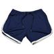 Men's Athletic Shorts 3 inch Shorts Short Shorts Running Shorts Gym Shorts Drawstring Elastic Waist Solid Color Print Breathable Quick Dry Short Sports Fitness Running Sporty Casual / Sporty 1 2