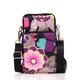 18 Colors Multi-function Mini Mobile Phone Bag 3 Layers Zipper Pockets Coin Purse Key Case Crossbody Sports Bag