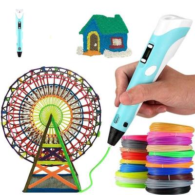 3D Pencil DIY 3D Printing Pen Making Graffiti PLA Wire Graphic Art Kids Toy Festival Birthday Gift