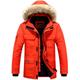 Men's Winter Polyester Thermal Warm Fleece Lining Windproof Breathable orange Cream Screen Color grey blue Vest