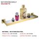 Bathroom Shelf Adorable Creative Contemporary Modern Stainless Steel Tempered Glass Metal 1PC - Bathroom Wall Mounted