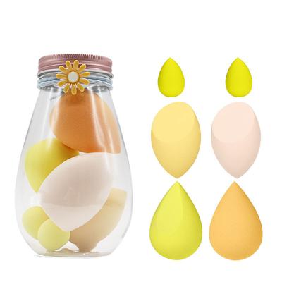 Beauty Egg Set Makeup Puff 7 Sets Within Drift Bottle Cotton Pad Powder Puff Soft