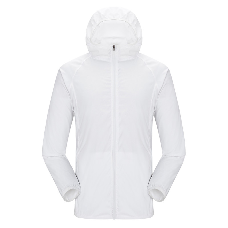 Men's UPF 50 UV Sun Protection Zip Up Hoodie Long Sleeve Fishing Running Hiking Jacket Windbreaker Summer Outdoor Quick Dry Lightweight Breathable Outerwear Coat Top Hunting Climbing