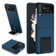 Shockproof Protective Phone Case For Samsung Galaxy Z Flip 4 Z Flip 3 5G Case For Samsung Galaxy Z Flip 3 Z Flip 4 5G Fashionable Phone Protective Case With Standing Frame