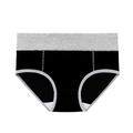 Women's High Waisted Cotton Underwear Soft Breathable Panties Stretch Briefs Regular Plus Size 1 Piece