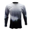 21Grams Men's Downhill Jersey Long Sleeve Black Army Green Royal Blue Graphic Bike Breathable Quick Dry Spandex Sports Graphic Clothing Apparel