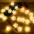 Star Fairy Tale String Lights 1.5M 10LEDs 3M 20LEDs Battery Powered Christmas Birthday Party Children's Room Decoration Lights Delivery Without Battery