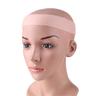 Silicone Wig Headband Transparent Silicone Wig Hair Bands Non-Slip Silicone Headband with Wig Net Cap and Edge Brush for Women Unisex