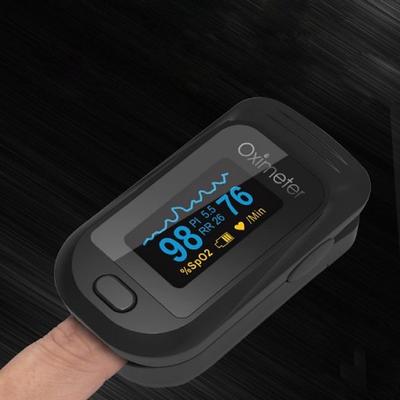 Digital Fingertip Blood Heart Rate Monitor Fingertip Pulse Plethysmograph and Perfusion Index Ideal for Home Use and Sports Enthusiasts