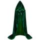 Hocus Pocus Witch Mary Sarah Cloak Masquerade Men's Women's Boys Movie Cosplay Cosplay Costume Party Red Purple Green Masquerade Cloak