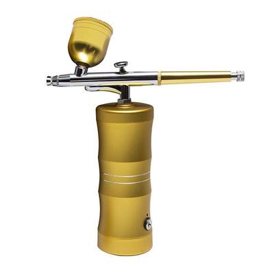 Airbrush Kit Mini Portable Handheld Compressor With Air Brush Spray Gun For Makeup Cake Decorating Model Coloring Manicure Tattoo Drawing Art
