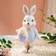 Easter Bunny Egg Decoration Adorable Rabbit Desktop Decor for Easter Festivities, Ideal for Home Interior Gifts, Colorful Rabbit Décor