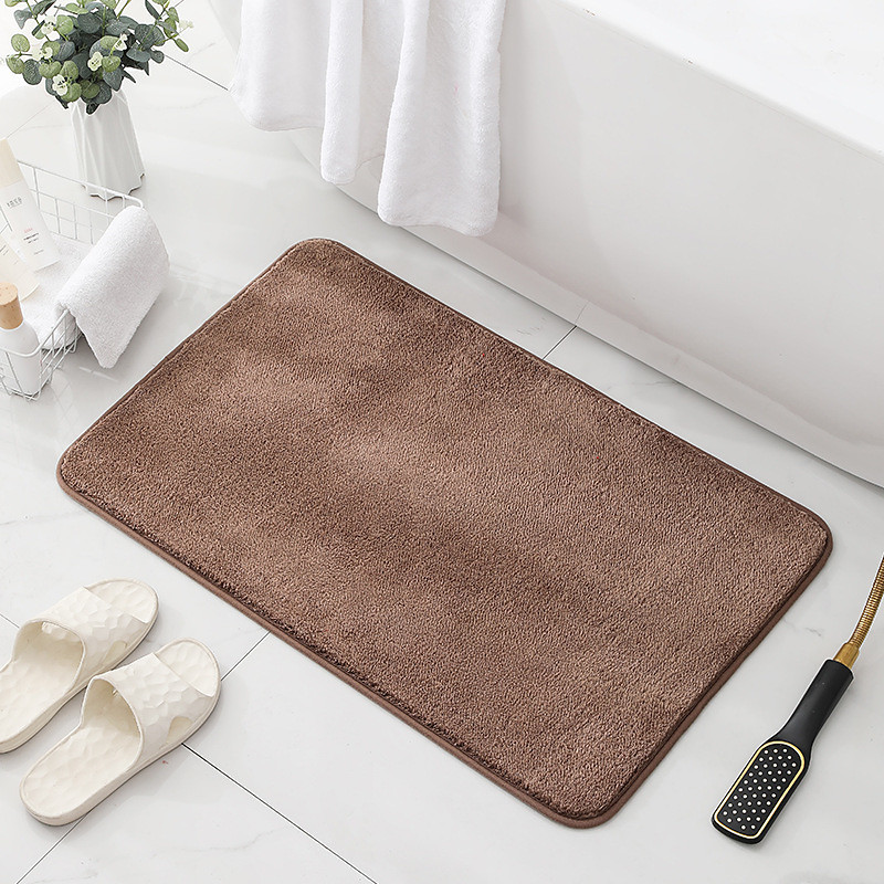 Bathroom Bath Mat Non-slip, Extra Soft and Absorbent Bath Rugs, Washable Non-Slip Carpet Mat for Bathroom Floor, Tub, Shower Room