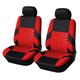 StarFire Cloth Material Front Seat Cover Universal Seat Cover Car Interior Seat Cover Popular Pattern Front 2 Sides Car Seat Cover 2pcs