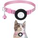 For Airtag Case and Cat Collar Pet Collar for Airtag Foot Print Collar Pet Collar With Bell Reflective Collar(no tracker)