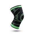 1pc Knee Sleeve - Knee Compression Pads for Men Women - Improve Circulation Relieve Knee Pain, Arthritis Relief, Running, Cycling Exercise Support - Adjustable Strap Wrap