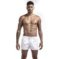 Men's Board Shorts Swim Shorts Swim Trunks Elastic Waist Quick Dry Bathing Light Blue Black