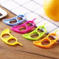 1pcs, Orange Opener Random Color Food Grade Steel Rocker, Orange Opener, Orange Peel Essential Tools