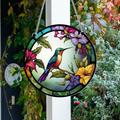 1pc Bird Wall Hanging Suncatcher for Home and Garden Decor - Perfect for Home Decor