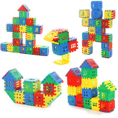 Assembling Block Building Blocks For Children's Houses Assembling Building Blocks For Children's Early Childhood Education For Men And Women Enlightenment Building Blocks