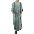 Men's Robe Thobe / Jubba Religious Saudi Arabic Arabian Muslim Ramadan Adults Leotard / Onesie