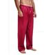 Men's Sleepwear Lounge Pants Silk Pants 1 pcs Pure Color Luxury Casual Home Faux Silk Lightweight Pant Black Royal Blue