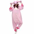 Kid's Adults' Kigurumi Pajamas Cartoon Blue Monster Animal Onesie Pajamas Charm Funny Costume polyester fibre Cosplay For Men's Women's Boys Halloween Animal Sleepwear Cartoon