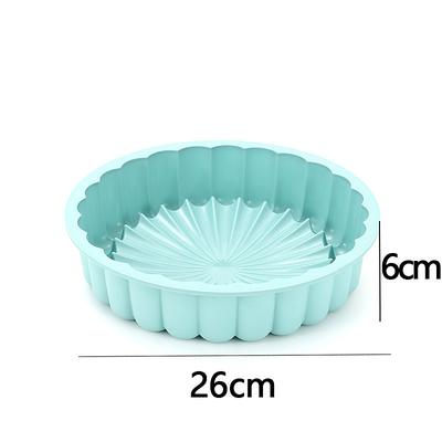 Round Silicone Cake Molds for Cheese Cake,Chocolate Cake, Rainbow Cakes