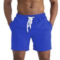Men's Swim Shorts Swim Trunks Board Shorts Bottoms Breathable Quick Dry Lightweight Drawstring Mesh Lining With Pockets - Swimming Surfing Beach Water Sports Solid Colored Summer
