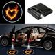 StarFire 2PC/set Universal Car Door LED Welcome Projector Light Logo Ghost Shadow Night Lights Wireless Car Accessories Car Courtesy Lamp Kit