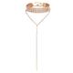 Choker Necklace Y Necklace For Women's Synthetic Diamond Party Wedding Casual Crystal Leather / Long Necklace