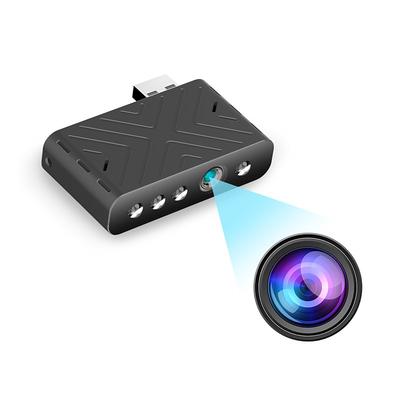 WIFI Mini USB Camera ip cam Automatic Night Vision Motion Detection Alarm Home Surveillance Camcorder V380 Suport 128GB TF card