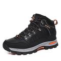 Men's Boots Plus Size Hiking Boots Trekking Shoes Hiking Sporty Casual Outdoor Daily PU Booties / Ankle Boots Lace-up Black Army Green Gray Fall Winter