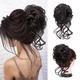 Messy Bun Clip in Bun Hair Extensions Claw Clip Hair Bun Wavy Curly Chignon Hair Bun for Women Bun Extensions Tousled Updo Bun Ponytail Extension Messy Bun