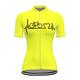 21Grams Racing Cycle Heartbeat Women's Cycling Jersey Summer Spandex Polyester Yellow Bike Tee Tshirt Jersey Top Mountain Bike MTB Road Bike Cycling Breathable Back Pocket Sports Clothing